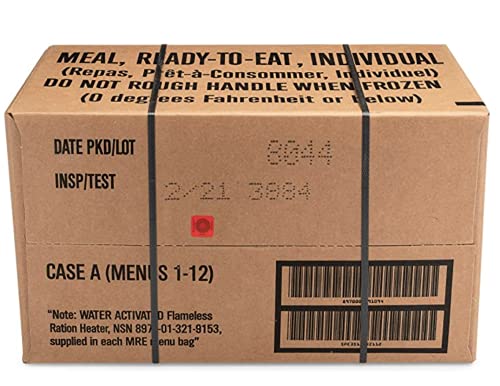 24 ct MRE Meals Ready to Eat K667