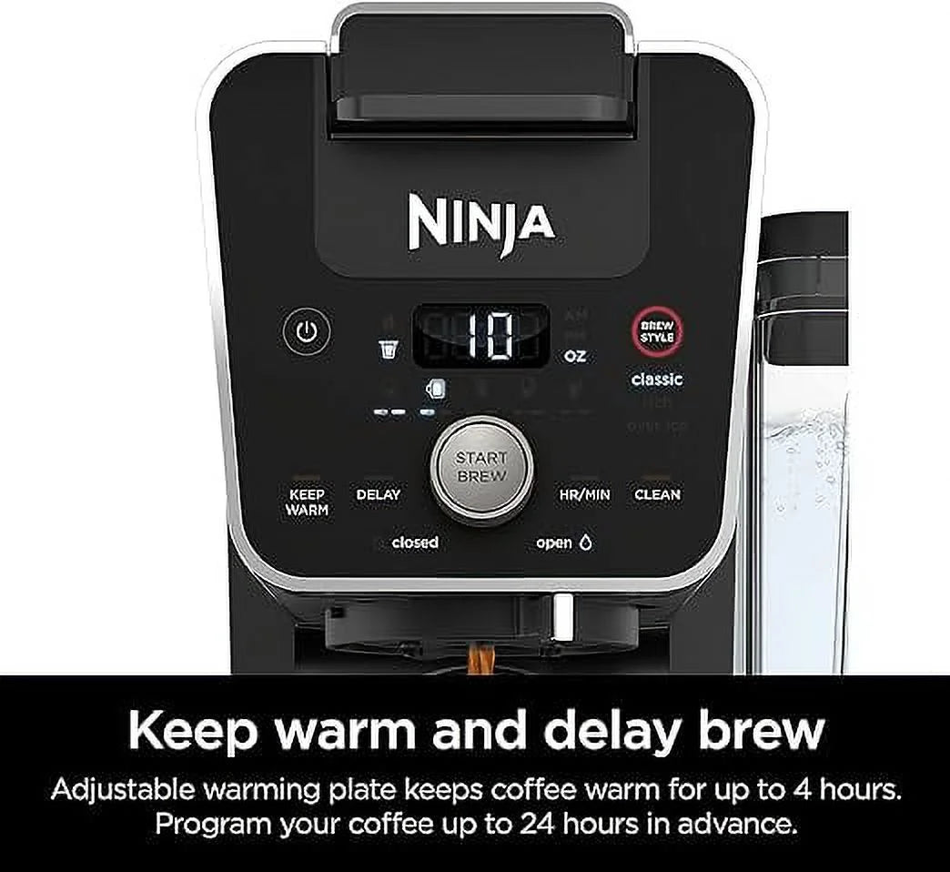 Open Box 12-Cup Coffee Maker 3 Brew Styles 60-oz Black B4600