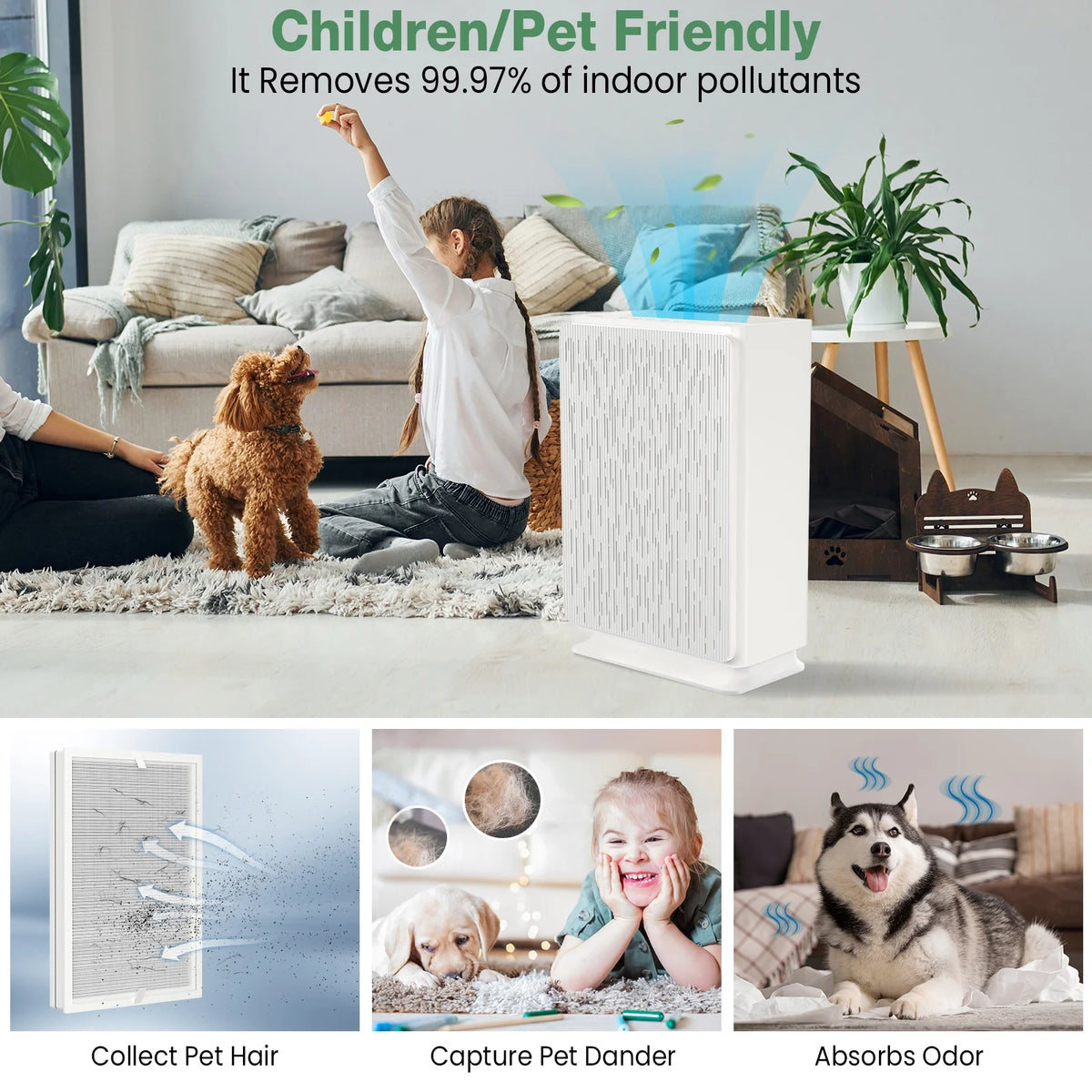 H13 True HEPA Air Purifier A473