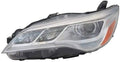 Toyota Camry XLE Headlight 2015 2016 2017 Driver Side Non Hybrid LED Z9614