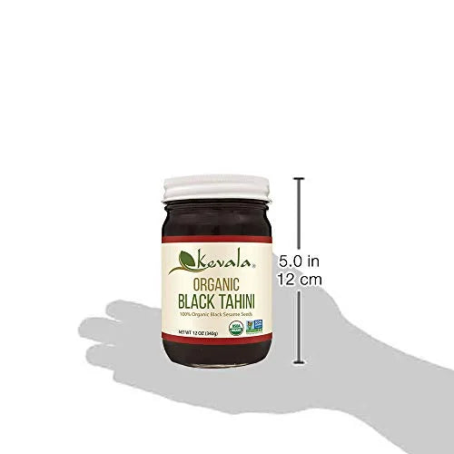 Organic Black Sesame Tahini 12oz (3 Pack) Z643