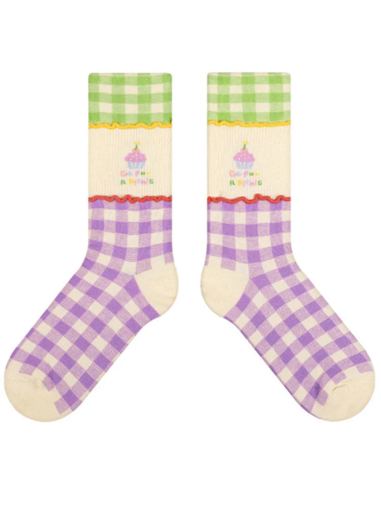 Cute College Style Socks R463