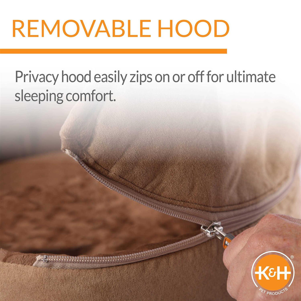 Self-Warming Hooded Kitty Bed T467899