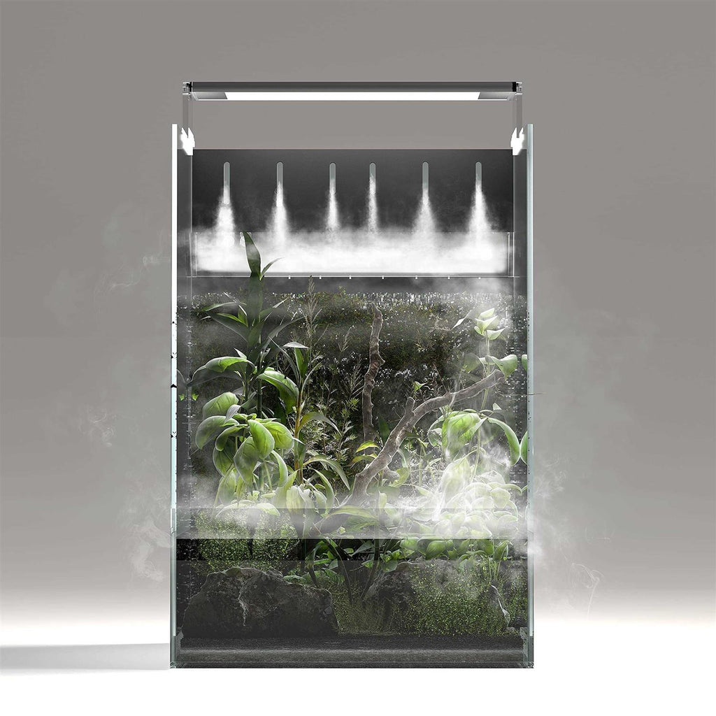 Terrarium All in One with Light, Water Pump, Mist-Flower and Mat A842