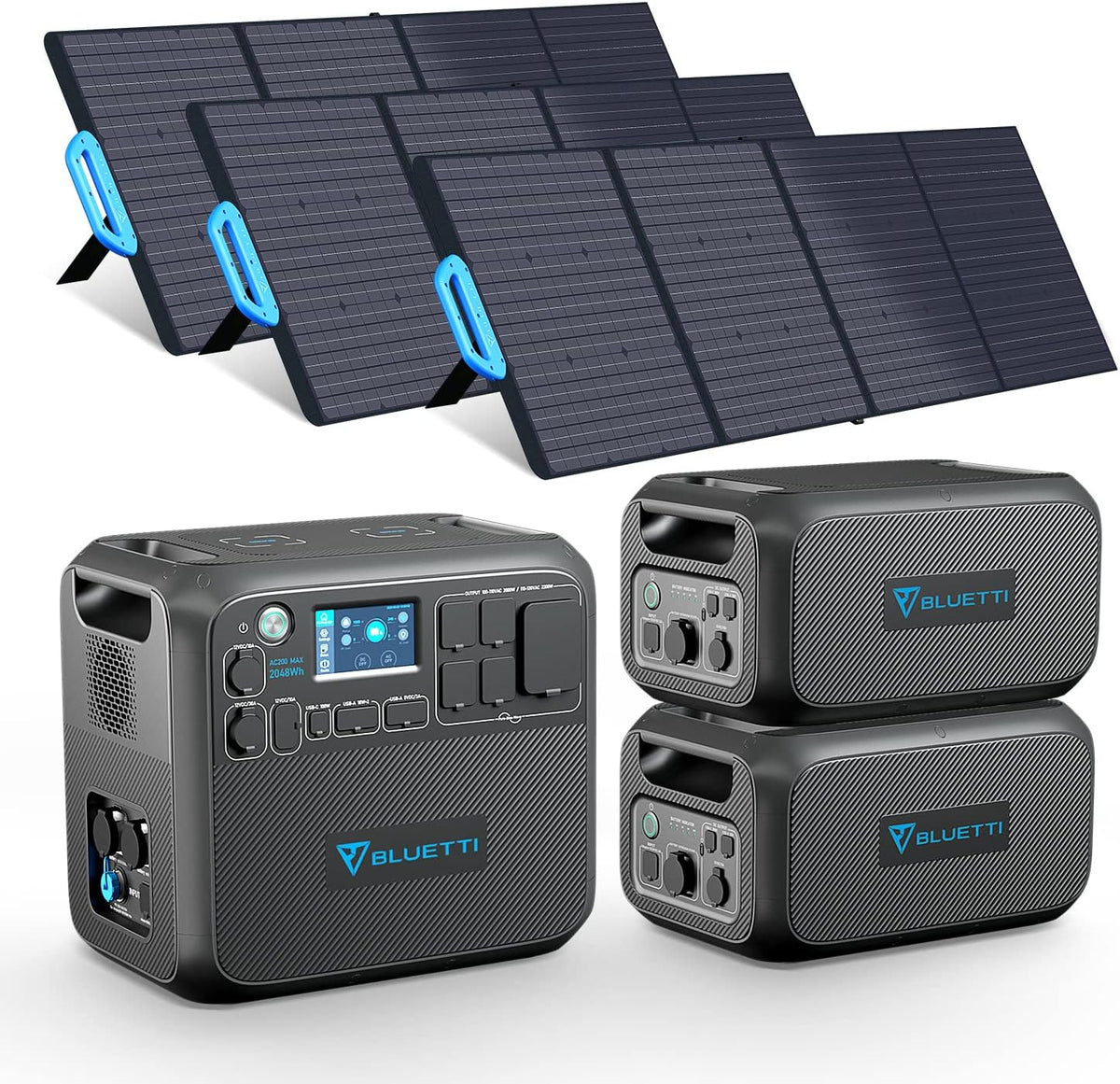 Portable Power Station 2048Wh LiFePO4 Battery Backup J635