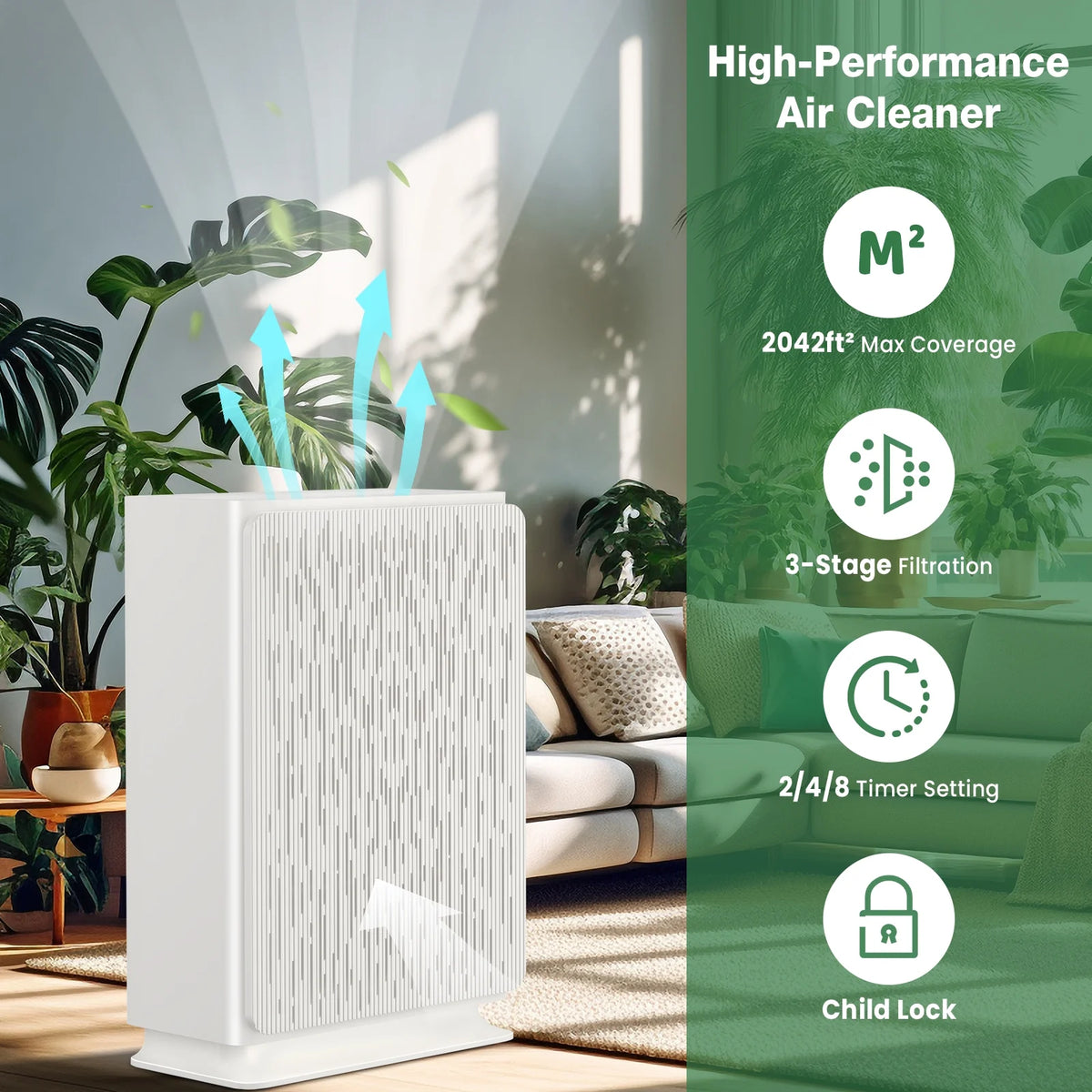 H13 True HEPA Air Purifier A473
