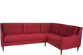 Red Mid-Century Sectional Sofa A5158