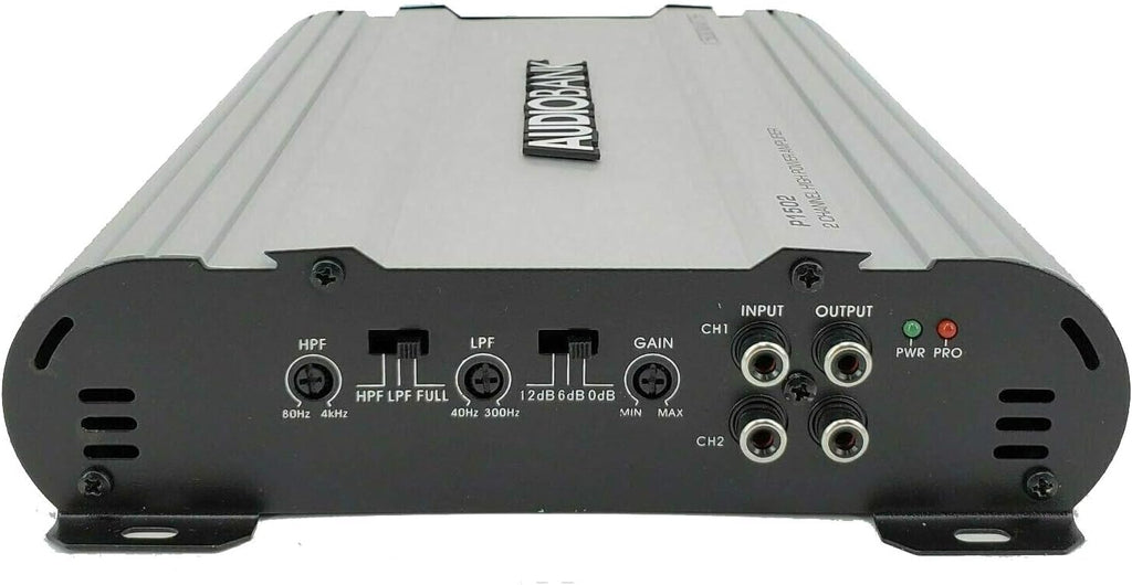 2 Channels 1500 Watts Bridgedable Car Audio Stereo Amplifier D1855