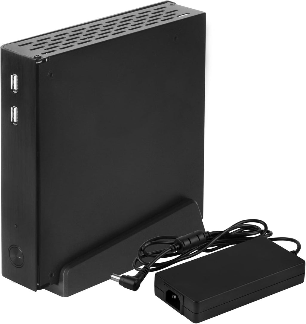 Thin-Mini ITX Aluminum Case with 120W External Power Adapter D77615