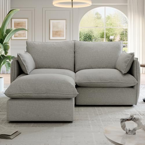 Dark Gray Waterproof Down Filled 5 Seater Modular Sectional Sofa C235509