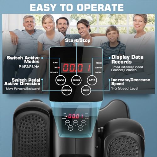 Electric Ellipse Leg Exerciser with Remote Control X56139