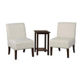 3-Piece Table Set in Brown L4819