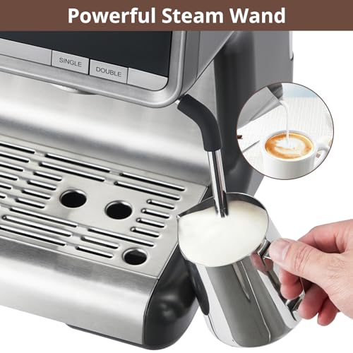 20 Bar Automatic Espresso Coffee Maker with Milk Frother H941