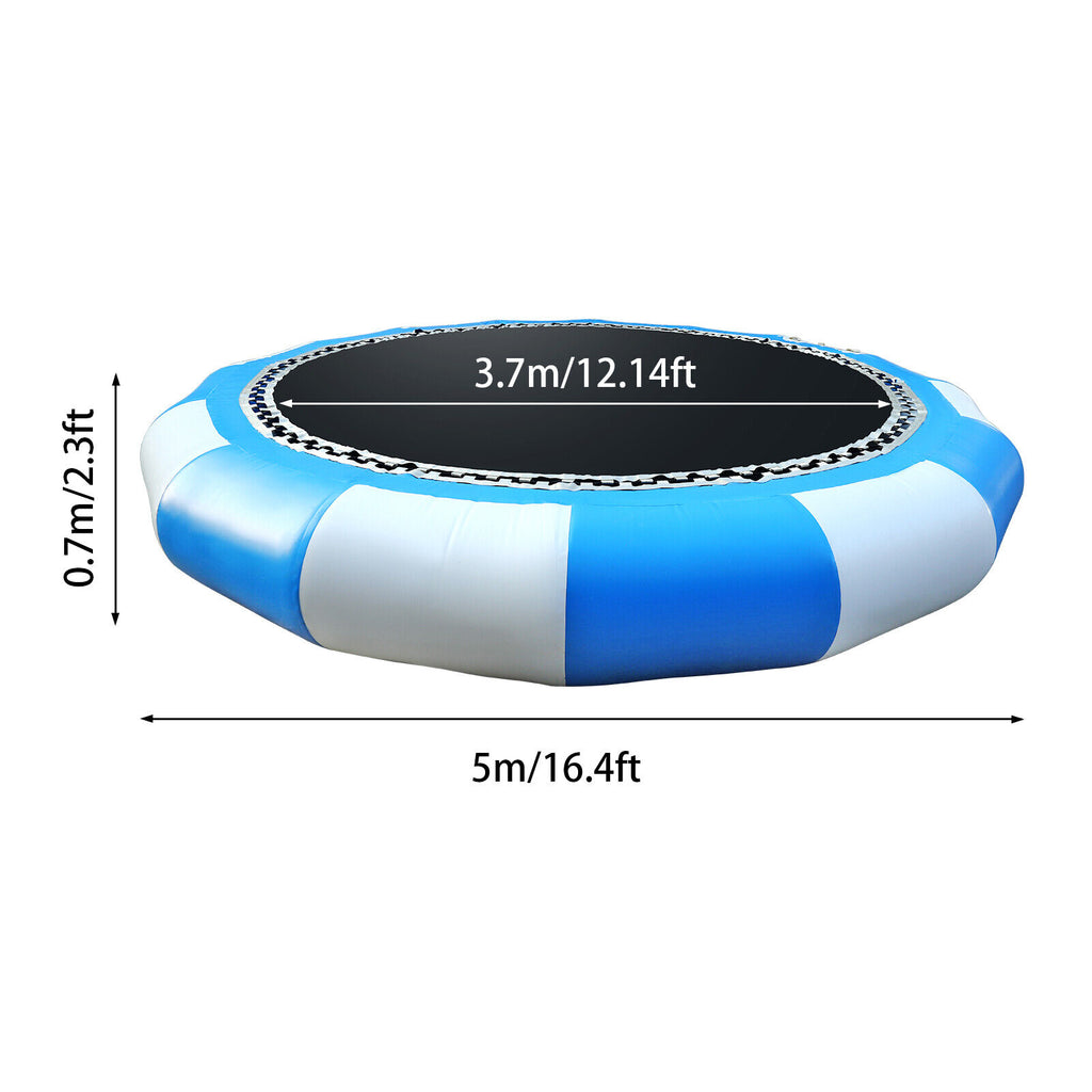 17Ft Inflatable Water Trampoline Water Toy R299
