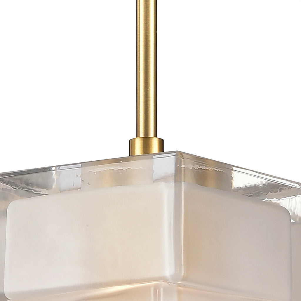 6-Inch Wide Ice Blocks Pendant I585028