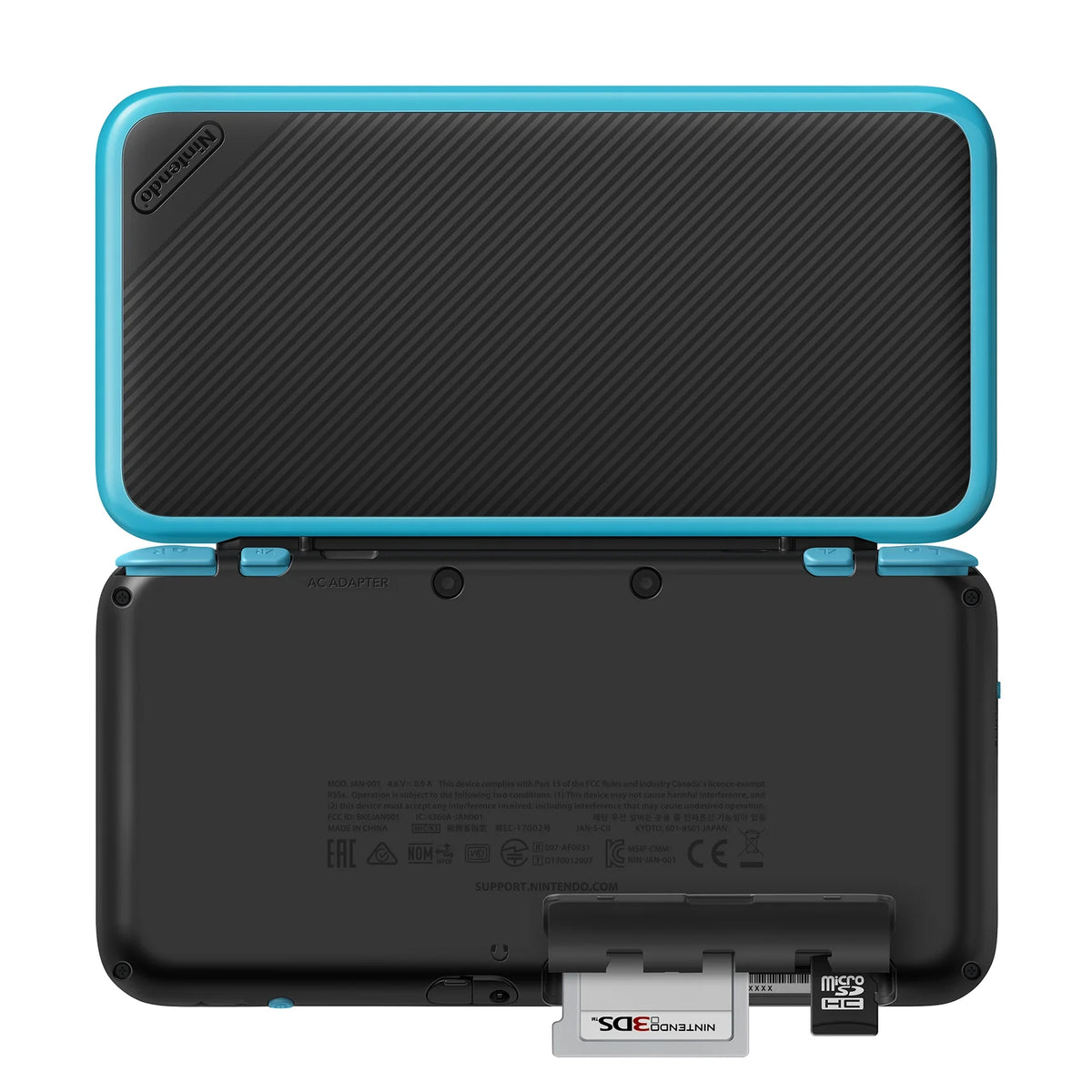 Black & Turquoise Handheld Game System M7512