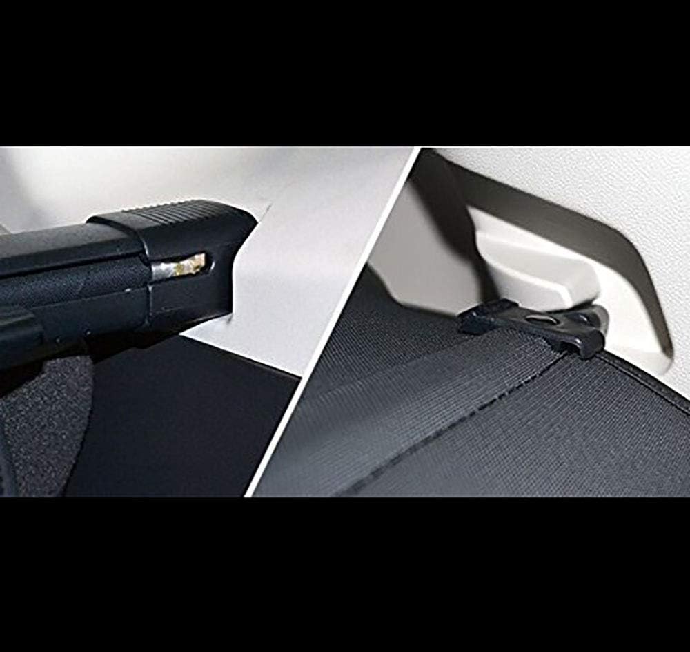 Black Retractable Cargo Cover Pack of 2 P922