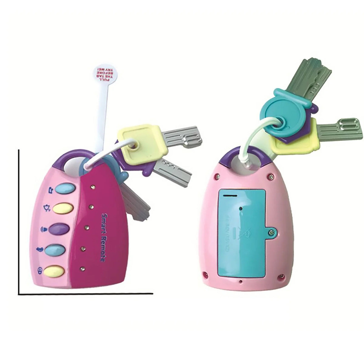 Educational Toy Car Keys With Light And Sounds A7961