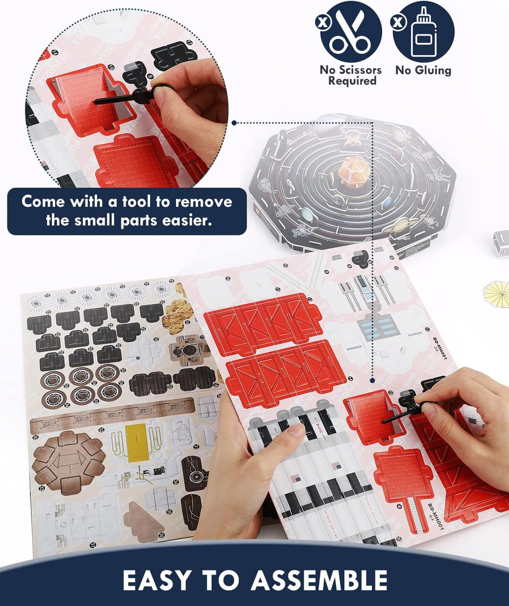 3D Puzzles Outer Space Toys 377 Pcs STEM Toys M208