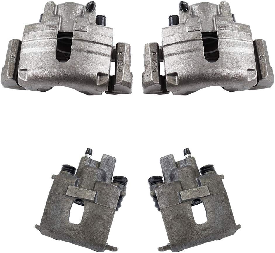 FRONT + REAR [4] Semi-Loaded Caliper Assembly Set Kit S899