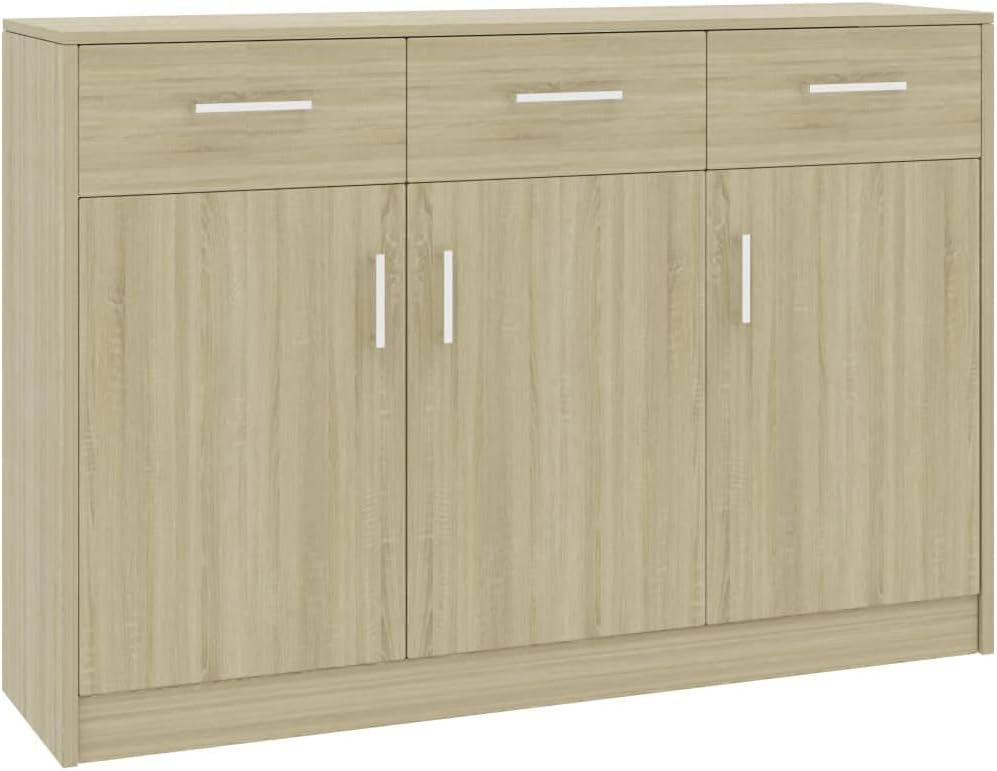 Black Chipboard Sideboard R73026