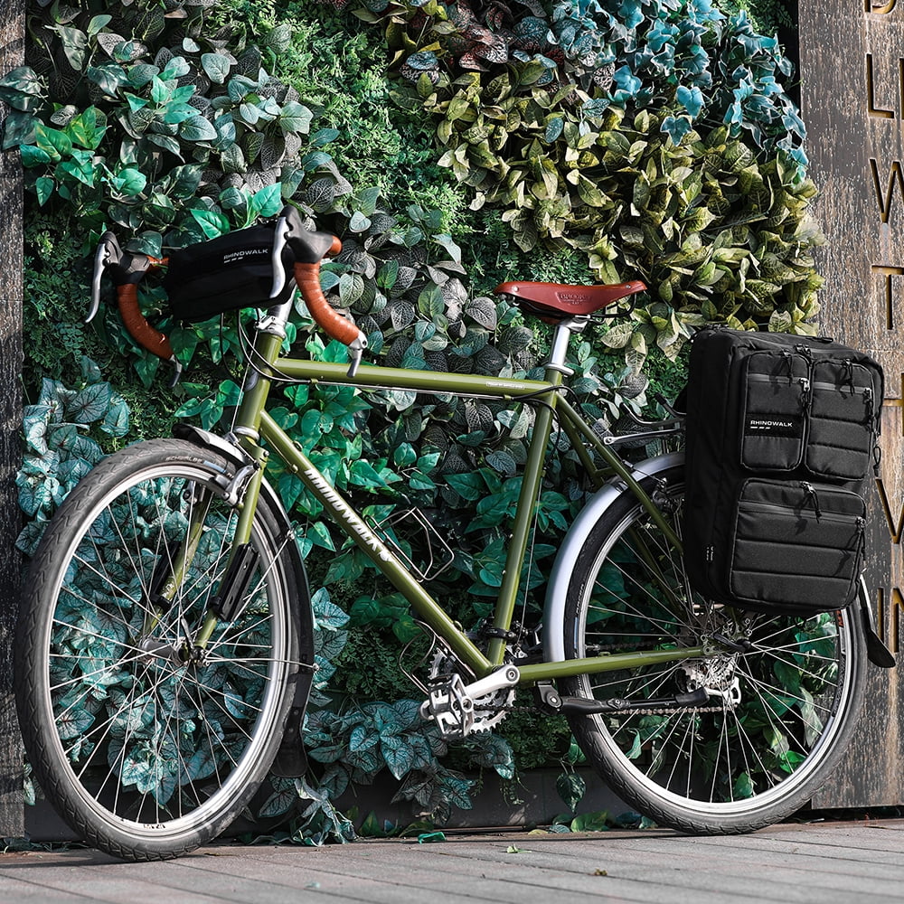 Rearseat Bag for Bikes Large Capacity Cycling Bag with Waterproof Raincover U13791