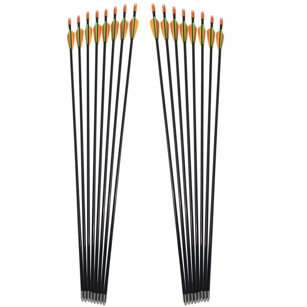 28" Fiberglass Arrows and Kids Recurve Bow M109516
