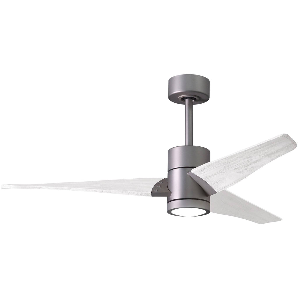 Textured Bronze and Matte White Ceiling Fan V47025