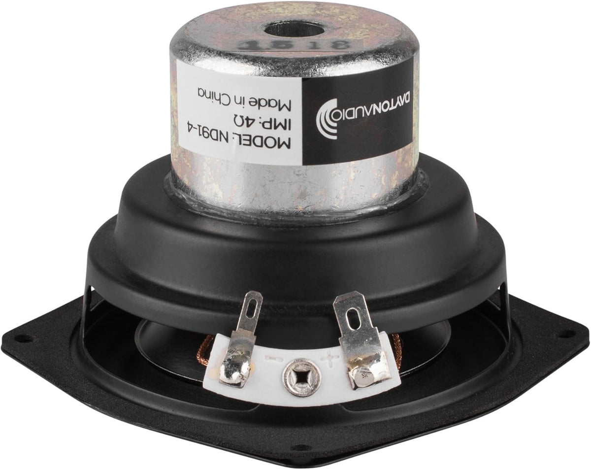 3-1/2" Aluminum Cone Full-Range Neo Driver 4 Ohm Pack of 2 A977937