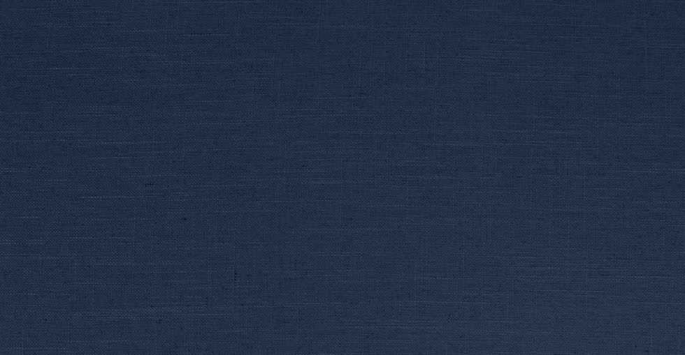 Blue Fabric Ottoman with Black Metal Legs J614714