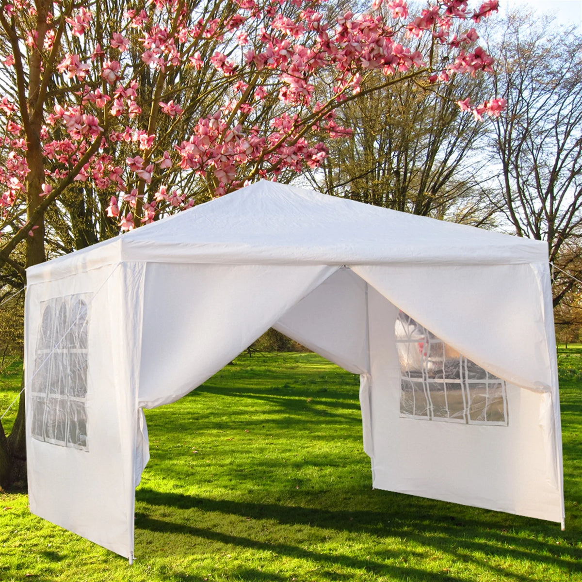 3 x 3 m 4 Sides Waterproof Tent with Spiral Tubes F655919