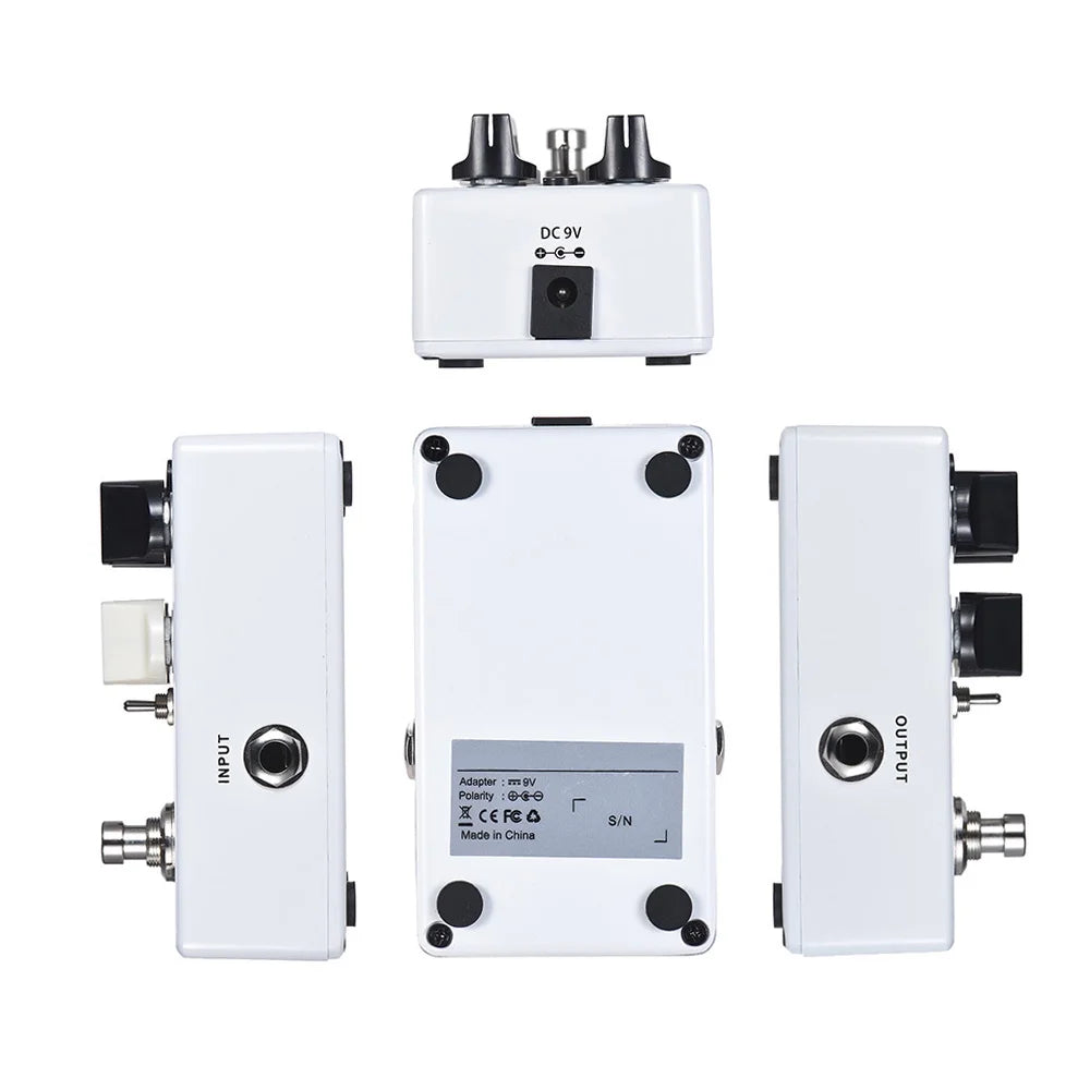 Reverb & Delay Guitar Effect Pedal with Tap Tempo and True Bypass A3370