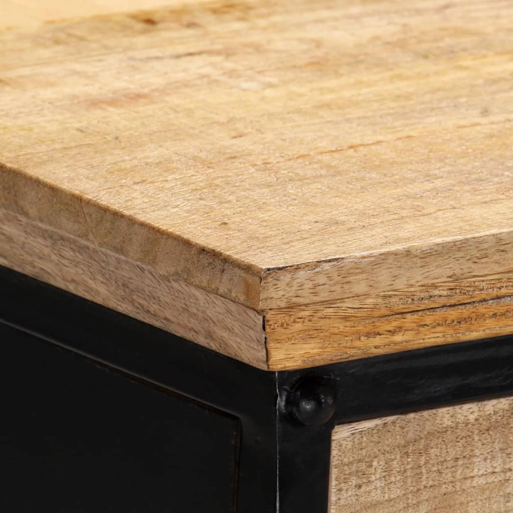Mango Wood Writing Desk with 2 Storage Drawers V89812