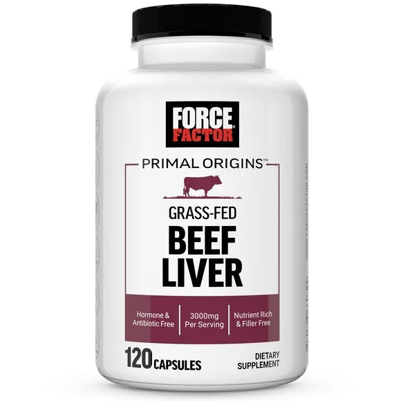 Grass Fed Beef Liver 120 Capsules E265482