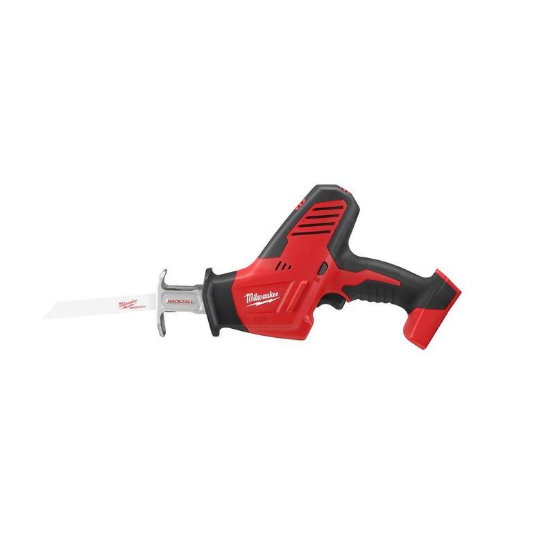 18V Cordless Reciprocating Saw with Metal Cutting Saw Blade L93443