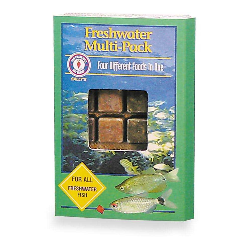 Frozen Freshwater Fish Food Multi-Pack P6616