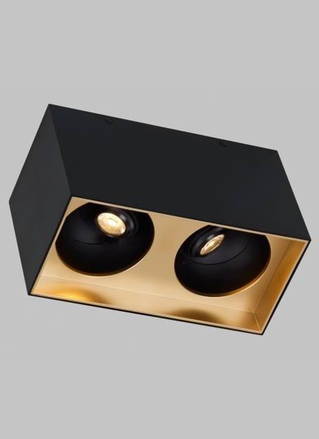 Matte Black LED Flush Mount K368