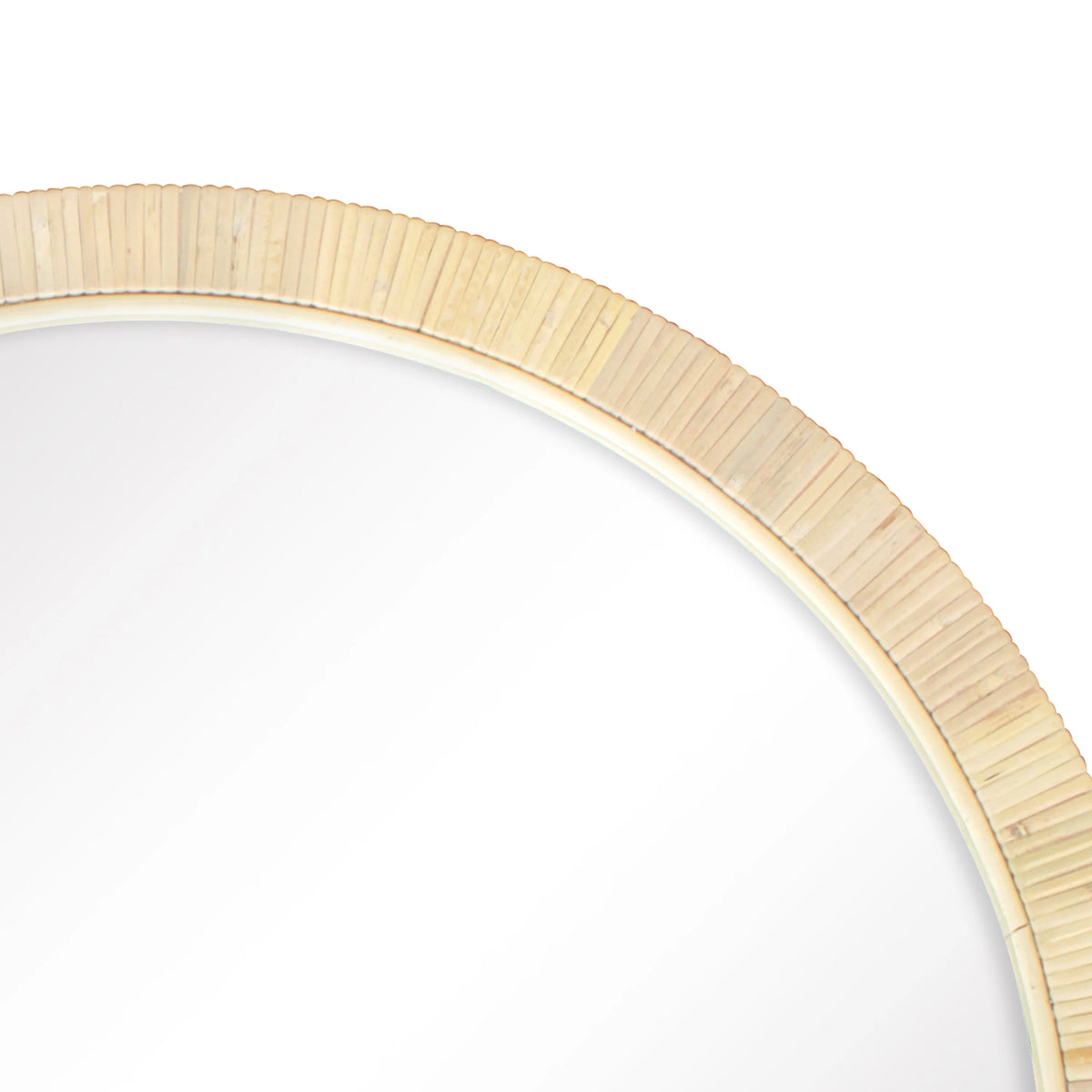 Rattan Round Wall Mirror T297