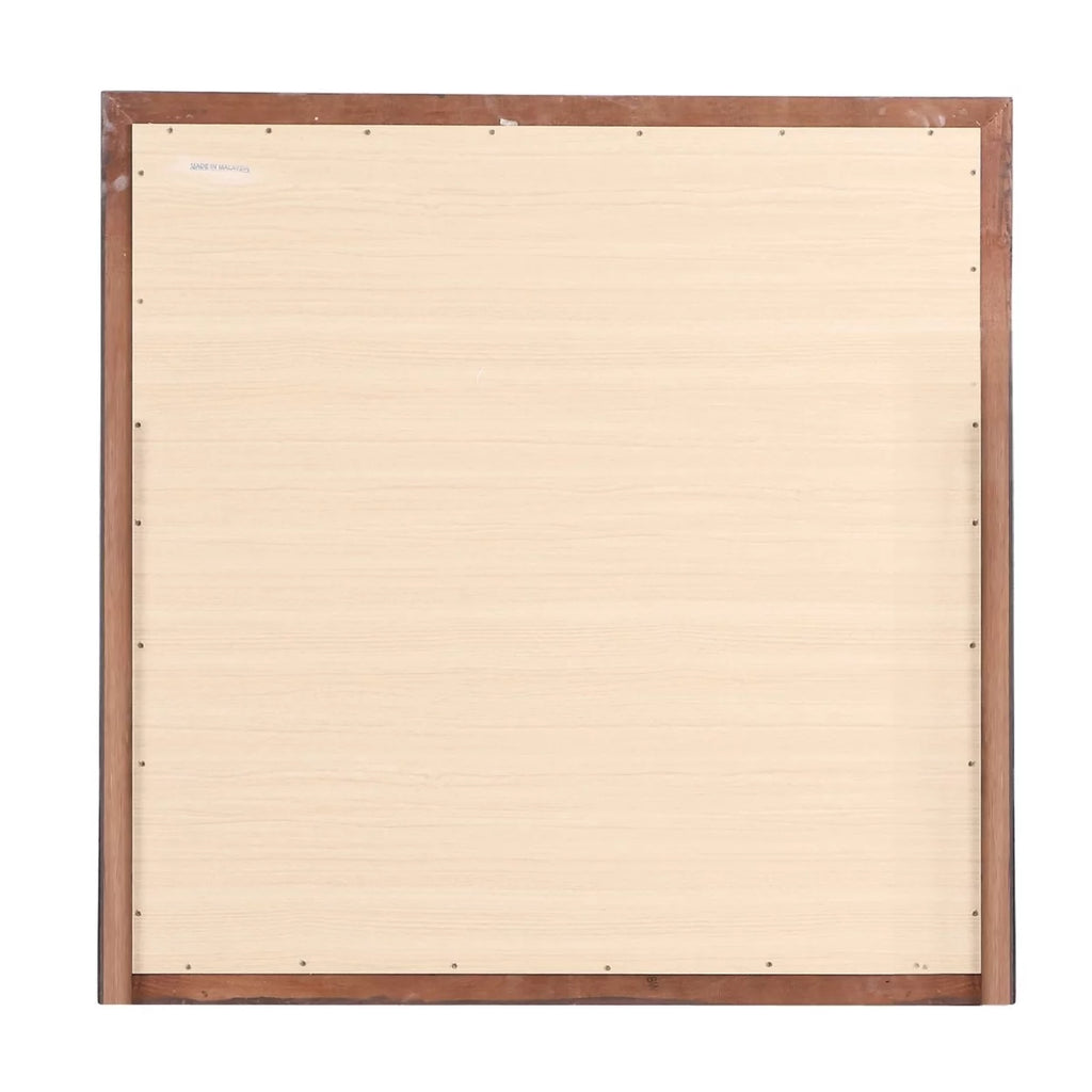 38 in. Square Wood Framed Dresser Mirror E908221