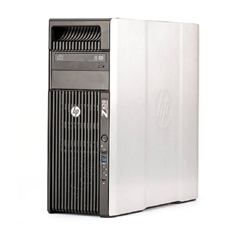 HP Z620 Workstation E5-2643 Quad Core 3.3Ghz 8GB 256GB SSD Q600 Win 10 Pre-Install C432043