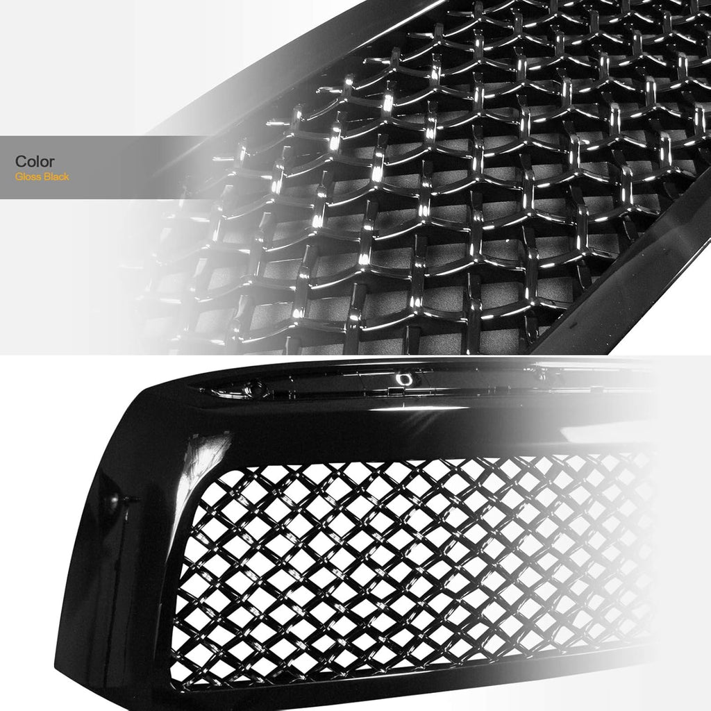 Black Mesh Front Hood Bumper Grille M591981
