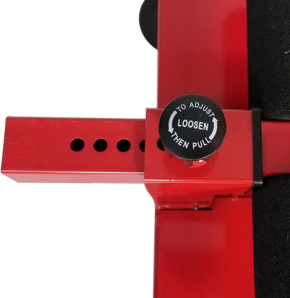 Red 8-in-1 Squat Bench Leg Exerciser J11130