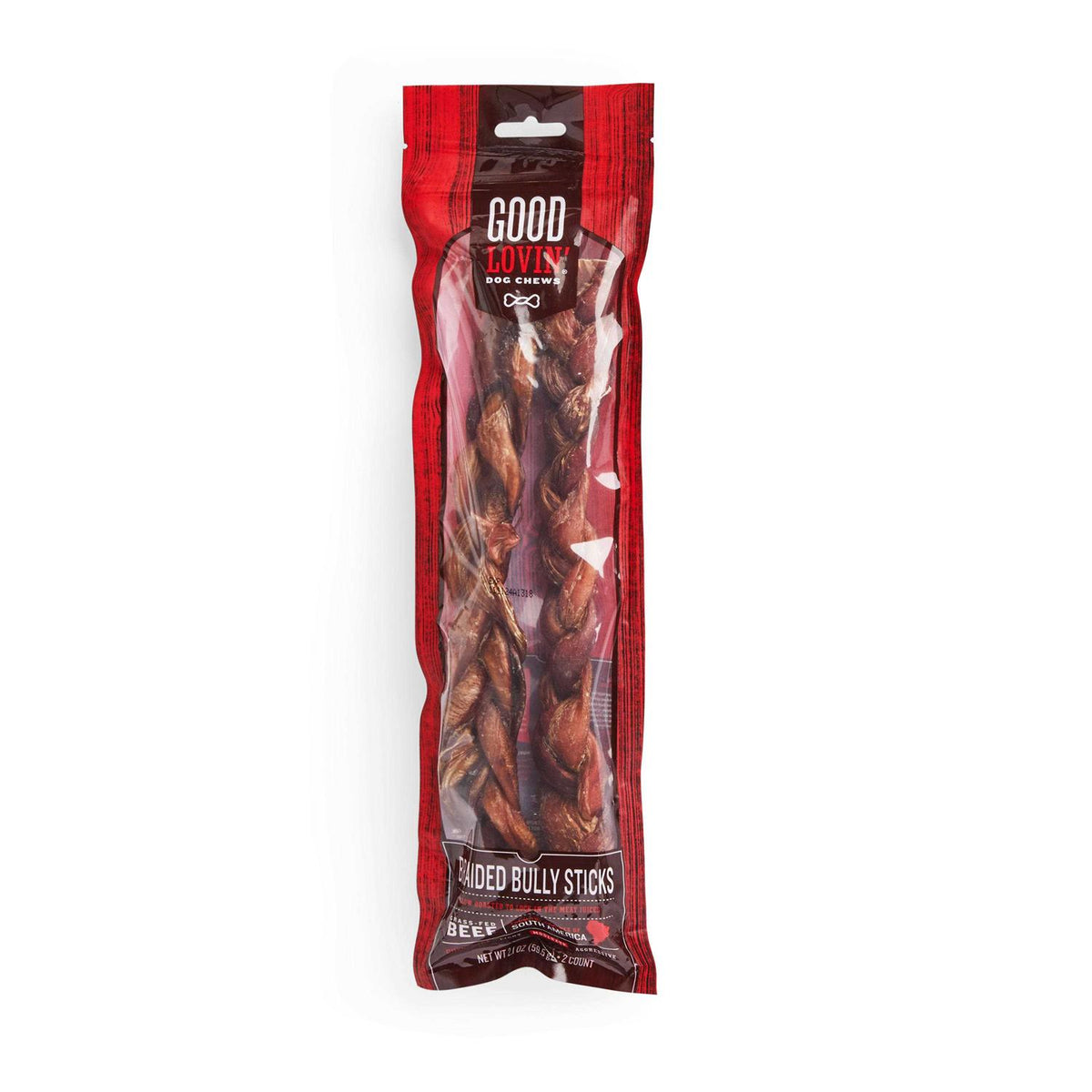 Braided Bully Stick Dog Chew Z405