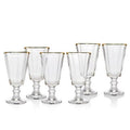 2 oz Gold Band Shot Glasses Set of 6 D331856