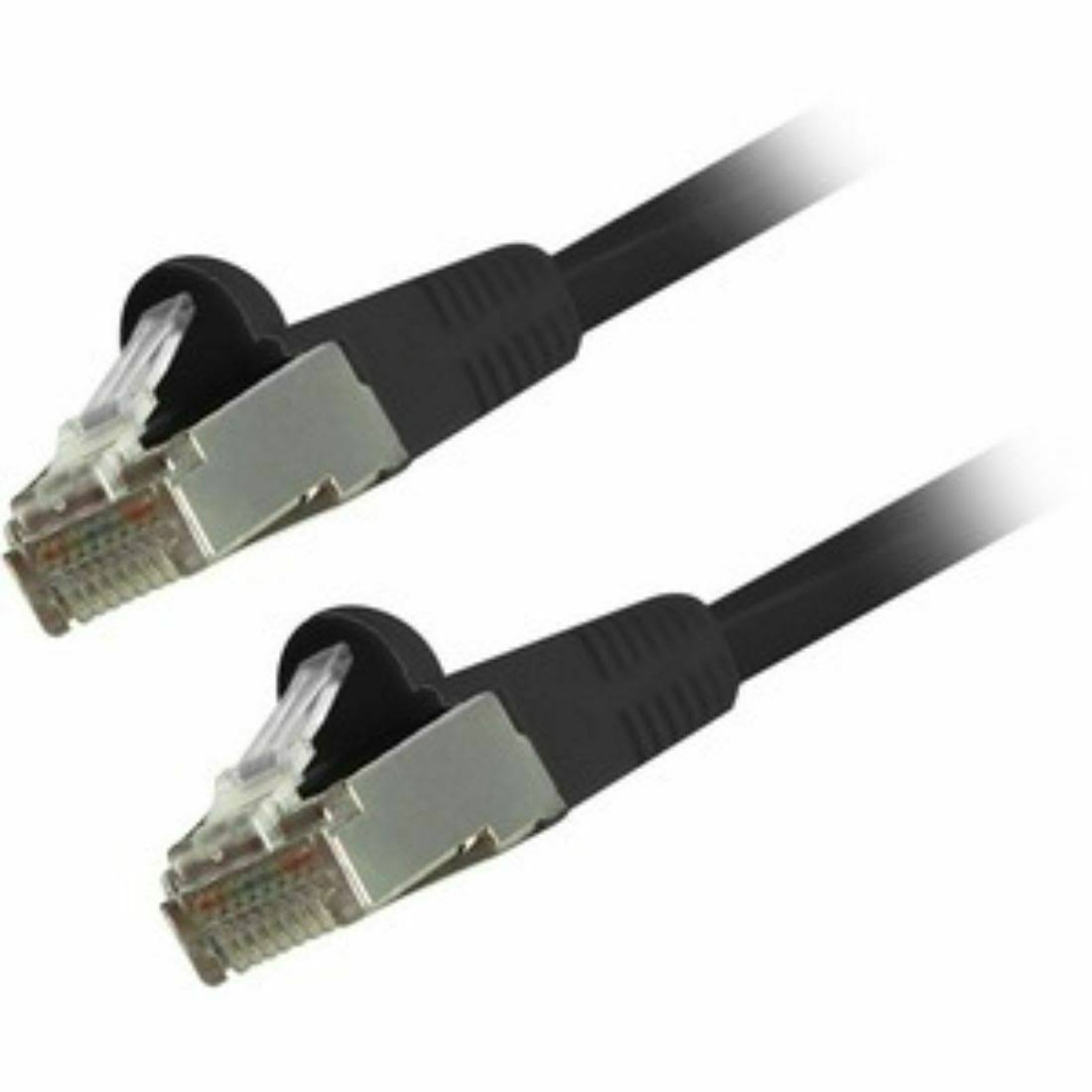 Black 100ft Cat6 Shielded Ethernet Cable T77271