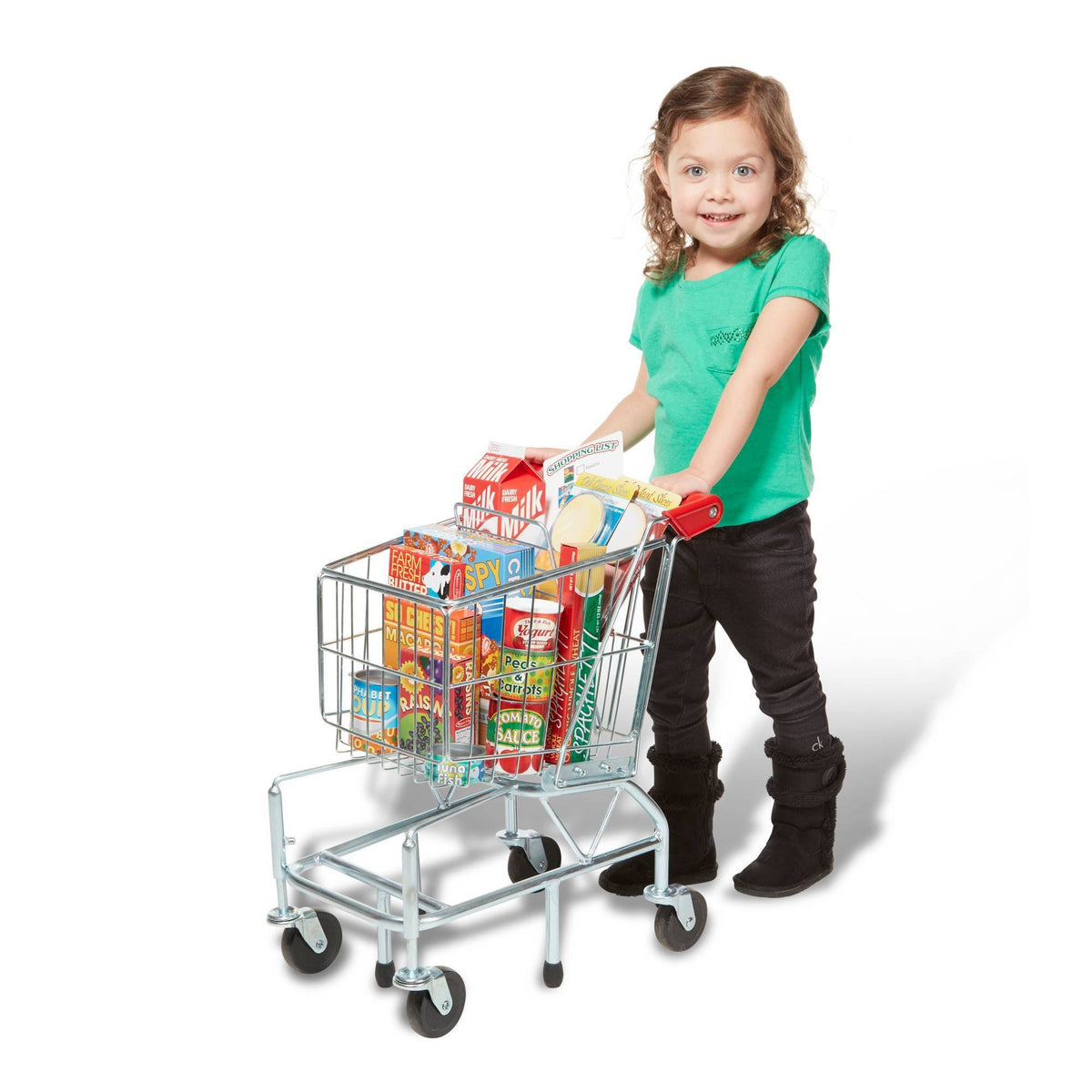 Grocery Shopping Cart Play Set Y7659