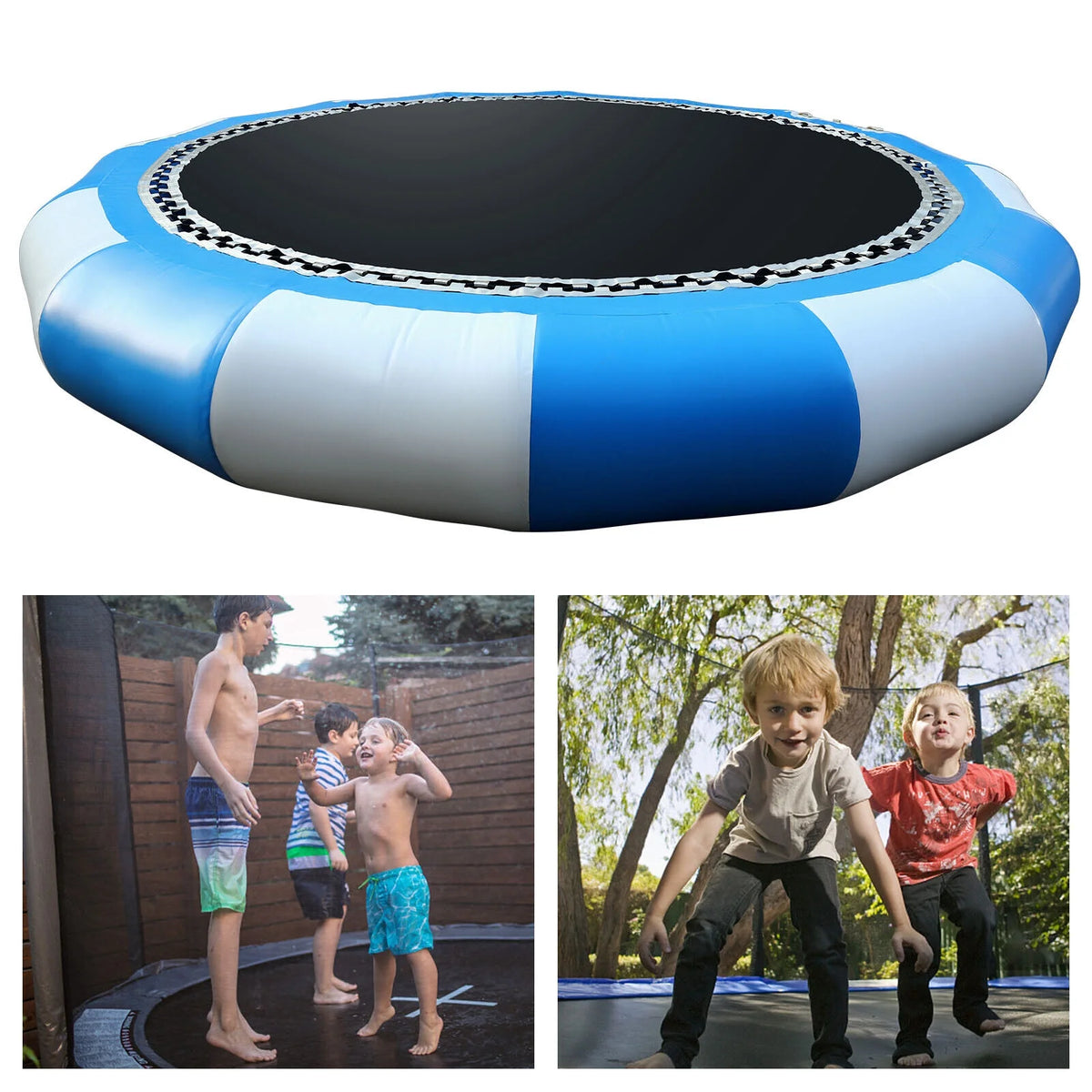 17Ft Inflatable Water Trampoline Water Toy R299