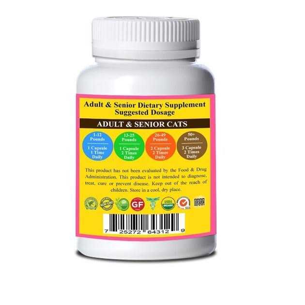 Pancreas Support Capsules for Dogs Cats I22027