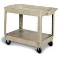 Beige Plastic Utility Cart N863