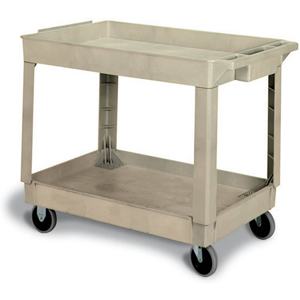 Beige Plastic Utility Cart N863